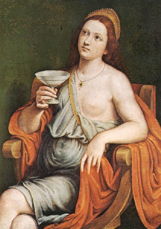 CAROTO, Giovanni Francesco Sophonisba Drinking the Poison df china oil painting image